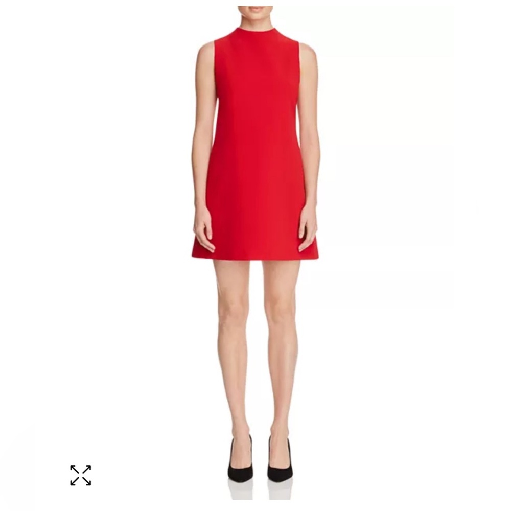 Alice and Olivia Coley Mock Neck Shift Dress size 2